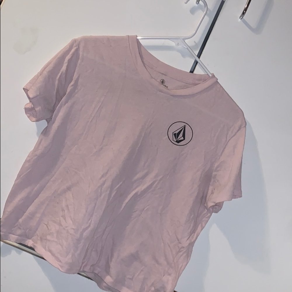Light Pink Volcom Crop top!